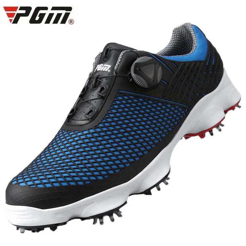 Pgm Waterproof Golf Shoes Men Breathable Untii-Slip Spikes Sports Shoes Knobs Buckle Shoelace Golf/Tennis Sneakers D0575
Pgm Waterproof Golf Shoes Men Breathable Untii-Slip Spikes Sports Shoes Knobs Buckle Shoelace Golf/Tennis Sneakers D0575