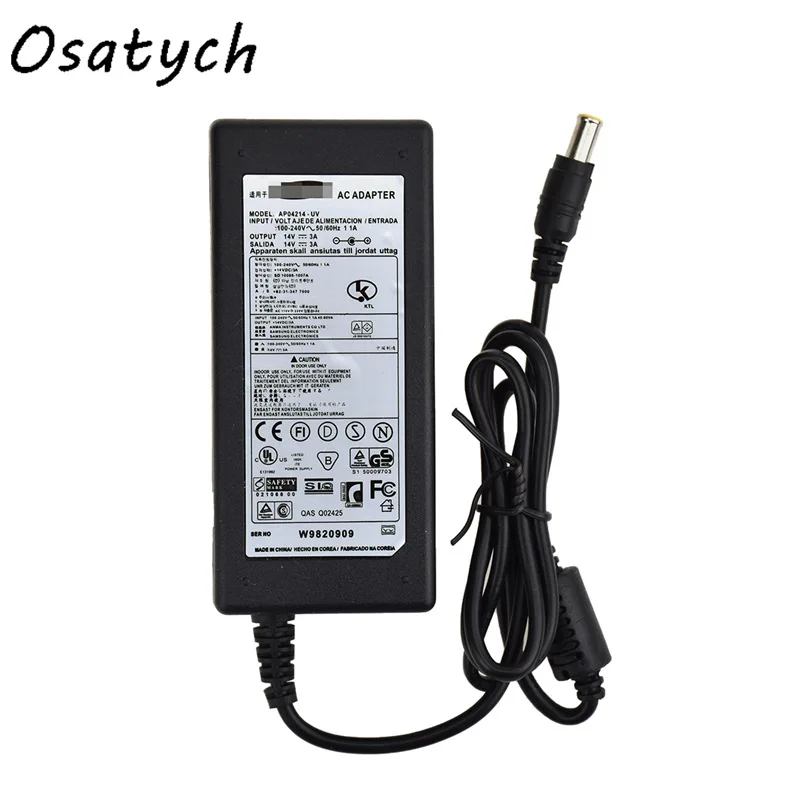 AC100V-240V For Samsung LS22D300 S24D360HL S22D300NV PN3014 Power Adapter Not Contain Connectors
AC100V-240V For Samsung LS22D300 S24D360HL S22D300NV PN3014 Power Adapter Not Contain Connectors