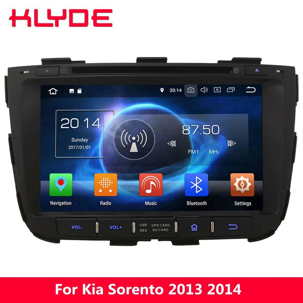 KLYDE 8" 4G WIFI Android 8.0 7.1 Octa Core PX5 4GB RAM 32GB ROM BT Car DVD Multimedia Player Radio GPS For Kia Sorento 2013 2014
KLYDE 8" 4G WIFI Android 8.0 7.1 Octa Core PX5 4GB RAM 32GB ROM BT Car DVD Multimedia Player Radio GPS For Kia Sorento 2013 2014