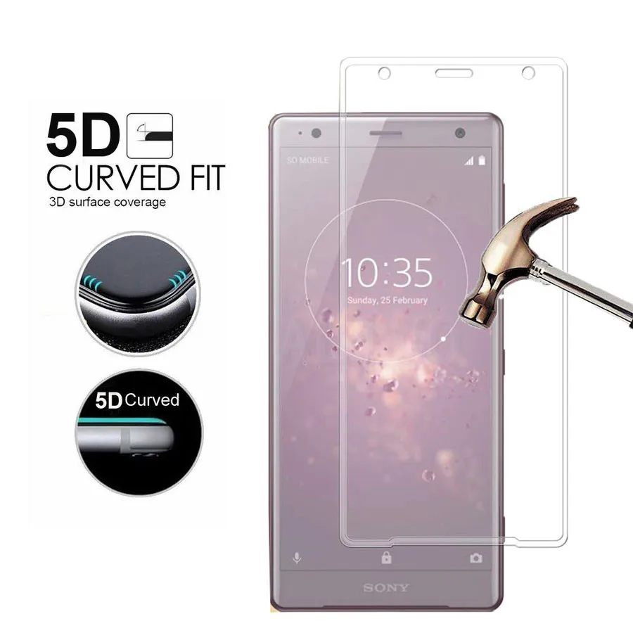5D Curved Full Cover Screen Protector Tempered LCD Glass For Sony Xperia XZ Premium XZ1 XZ2 Compact X XA Ultra XA1 Plus Film
5D Curved Full Cover Screen Protector Tempered LCD Glass For Sony Xperia XZ Premium XZ1 XZ2 Compact X XA Ultra XA1 Plus Film