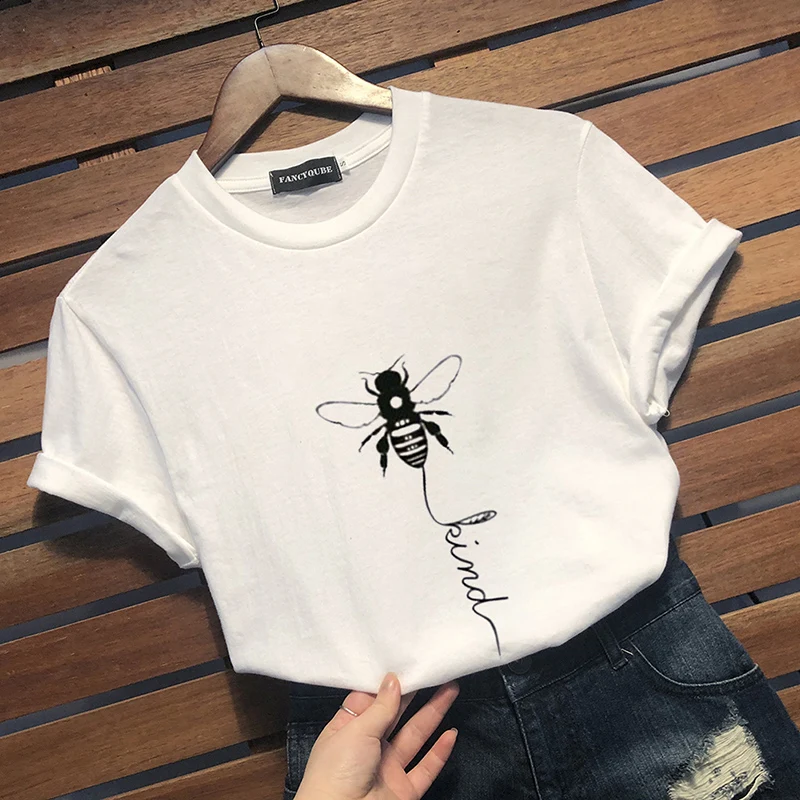 Bee Kind Funny Shirts Mind Graphic T Shirt Summer Save Bees Short Sleeve Aesthetic Grunge Tees Women Tee S-XL
Bee Kind Funny Shirts Mind Graphic T Shirt Summer Save Bees Short Sleeve Aesthetic Grunge Tees Women Tee S-XL
