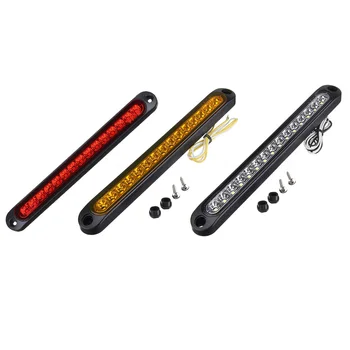 1Pcs 12 V/24 V Car LED Rear Tail Brake Lamp Stop Light Ultra Thin for Bus and Truck and Trailer Car Red Yellow White
1Pcs 12 V/24 V Car LED Rear Tail Brake Lamp Stop Light Ultra Thin for Bus and Truck and Trailer Car Red Yellow White