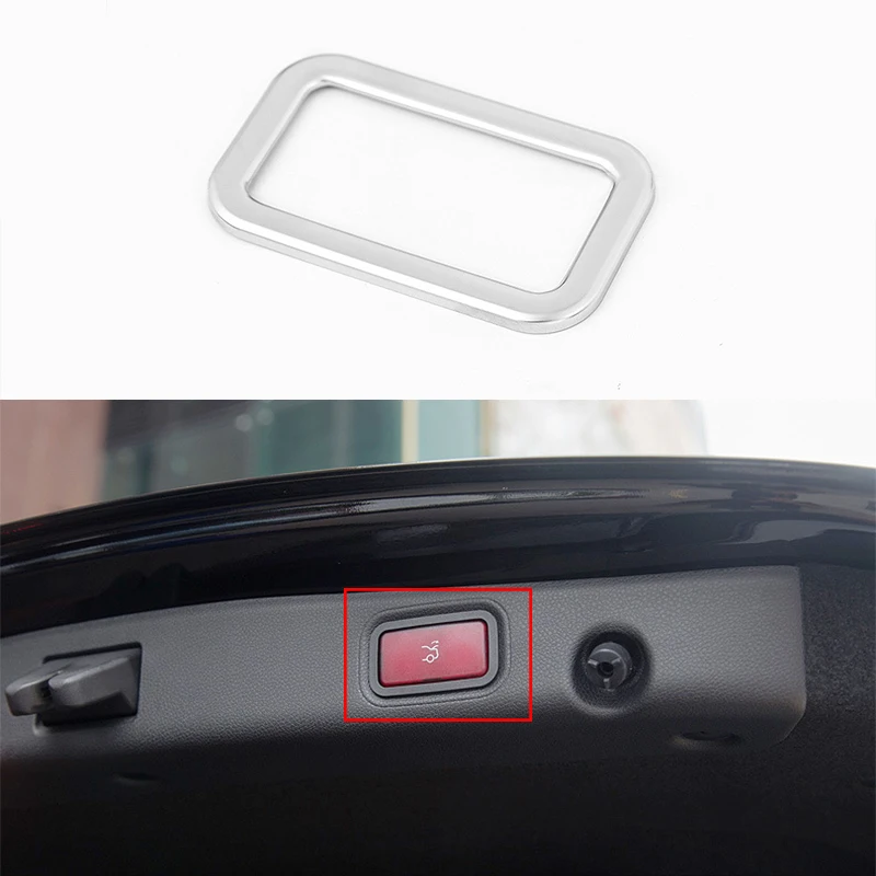Chrome plate ABS Rear tail door Switch Decorator frame Cover Trim For Mercedes-Benz E Class W213 2017
Chrome plate ABS Rear tail door Switch Decorator frame Cover Trim For Mercedes-Benz E Class W213 2017