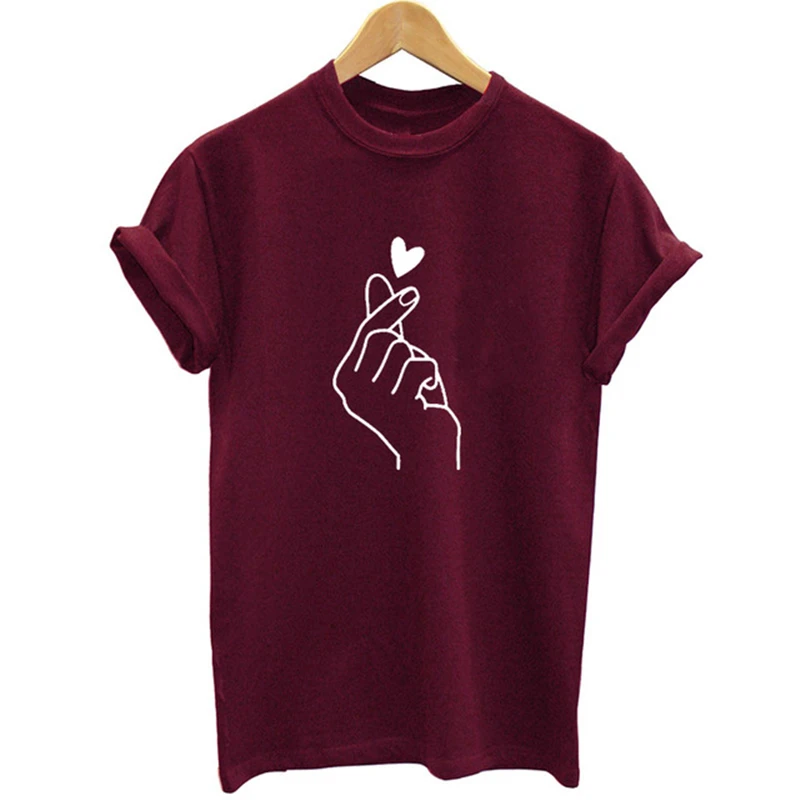 New Arrival Women T Shirt Graphic Love Hand Funny Summer Tops Tee Shirt Femme Hipster Tshirt
New Arrival Women T Shirt Graphic Love Hand Funny Summer Tops Tee Shirt Femme Hipster Tshirt