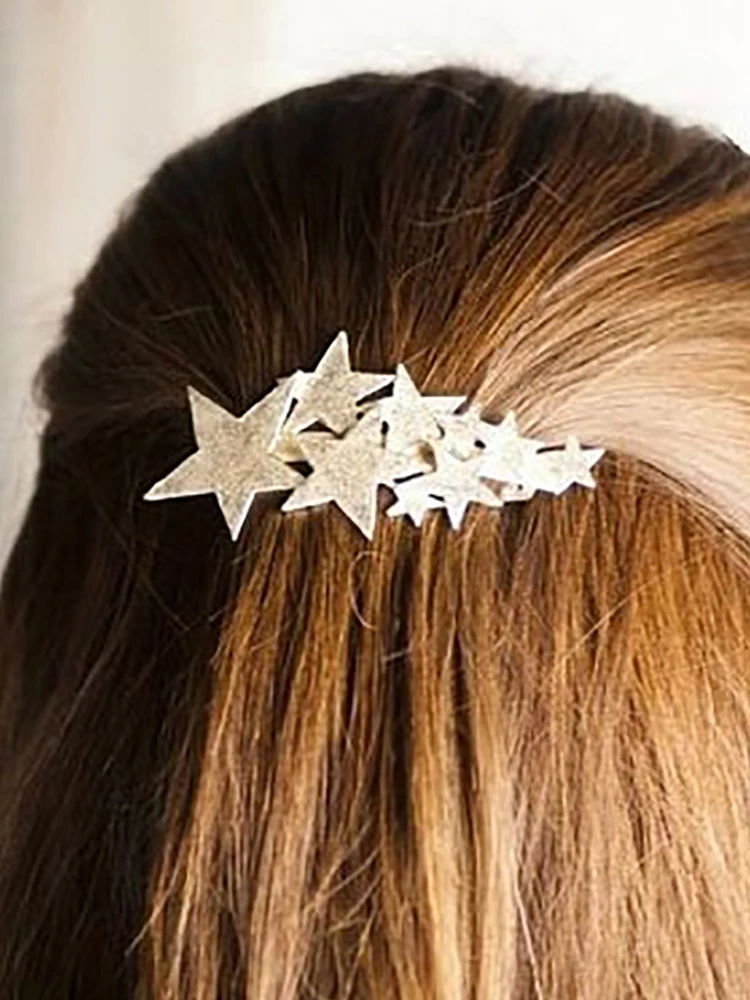 Women Star Hair Clips Different Styles Bobby Fashion Pins Clip Headwear Hair Accessory
Women Star Hair Clips Different Styles Bobby Fashion Pins Clip Headwear Hair Accessory