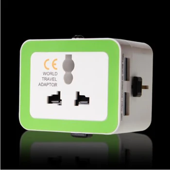 Universal International World AC Electrical Power Plug Travel Socket Outlet Adapter Adaptor Converter 2 USB EU European US UK AU
Universal International World AC Electrical Power Plug Travel Socket Outlet Adapter Adaptor Converter 2 USB EU European US UK AU