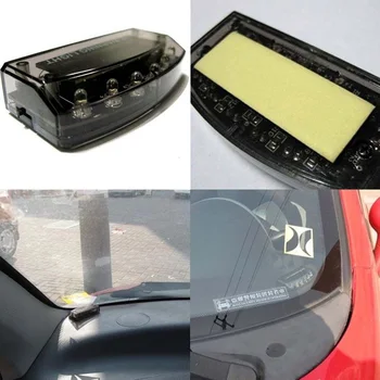6LED Auto Solar Charger Car Burglar Alarm Lamp Sensor Security Warning Light M8617
6LED Auto Solar Charger Car Burglar Alarm Lamp Sensor Security Warning Light M8617