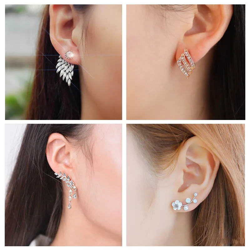 Hot Sale Pearl Bow-knot Earring Multiple Silver Alloy Cute Stud Earrings For Women Girls 2019 Fashion Minimalist Jewlery
Hot Sale Pearl Bow-knot Earring Multiple Silver Alloy Cute Stud Earrings For Women Girls 2019 Fashion Minimalist Jewlery