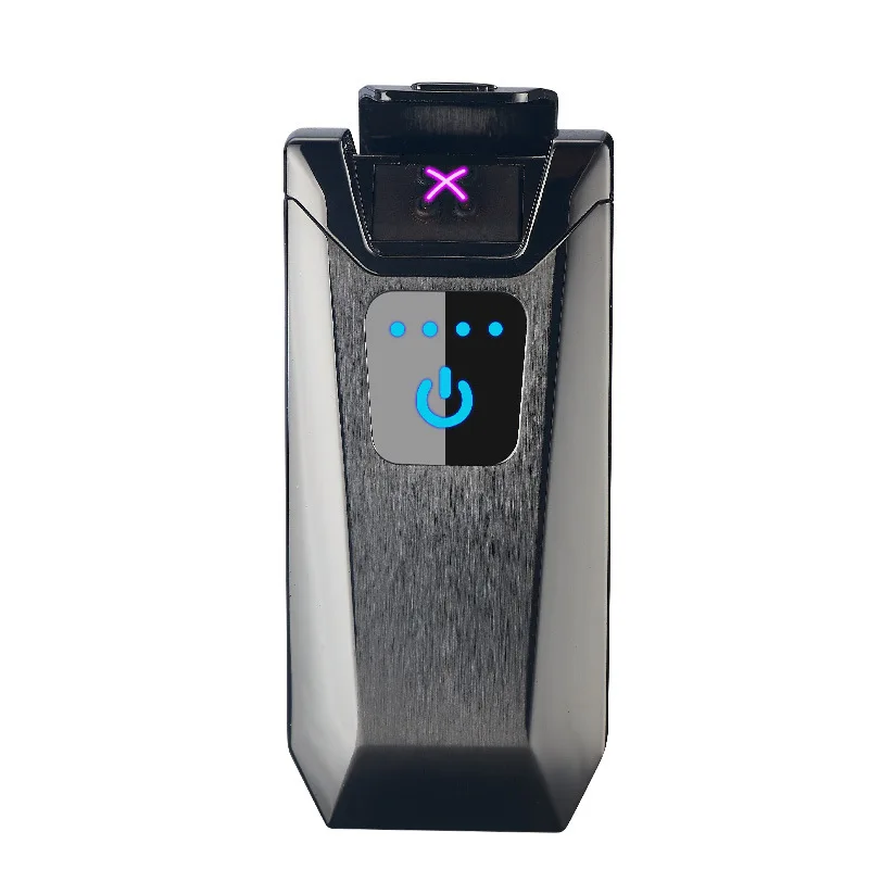 USB Charging Capacity Display Cigarette Lighter Touch Screen Induction Ignition Double Arc Lighter Plasma Windproof Lighter
USB Charging Capacity Display Cigarette Lighter Touch Screen Induction Ignition Double Arc Lighter Plasma Windproof Lighter