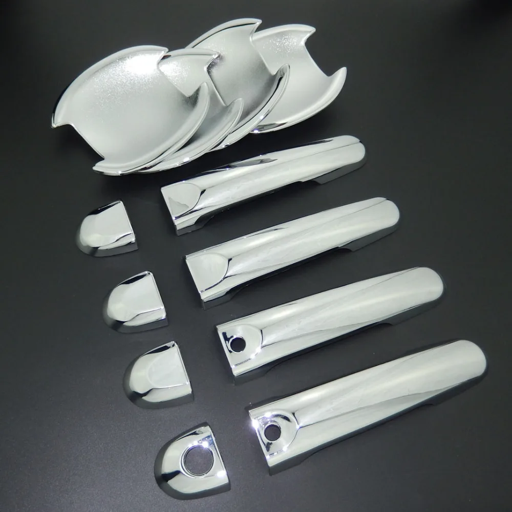 For Nissan Micra K13 / March 2010-2016 Car Styling Chrome Side Door Handle Cover Trim & Door Bowl Cover 2011 2012 2013 2014 2015
For Nissan Micra K13 / March 2010-2016 Car Styling Chrome Side Door Handle Cover Trim & Door Bowl Cover 2011 2012 2013 2014 2015