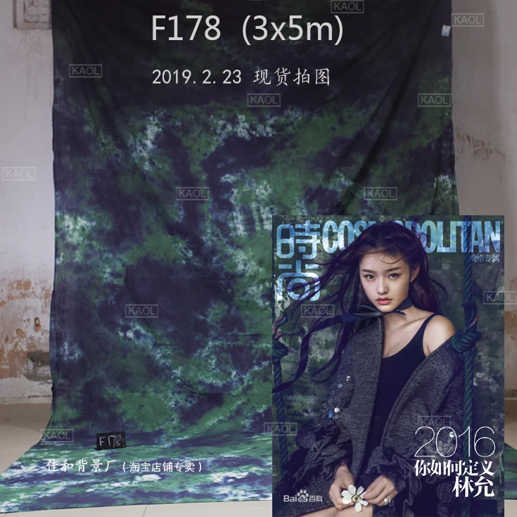 

Tye-Die Muslin custom wedding backdrops photography,100% cotton cloth hand made photographic backgrounds for photo studio F178