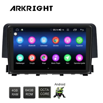 IPS ARKRIGHT 9" Built-in 4G Modem DSP 4GB+64GB Autoradio For Honda Civic 2016 2017 Android8.1 Octa Core Z-link Android Car Radio
IPS ARKRIGHT 9" Built-in 4G Modem DSP 4GB+64GB Autoradio For Honda Civic 2016 2017 Android8.1 Octa Core Z-link Android Car Radio