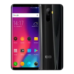 Elephone U 5,99 "18:9 экран 6 ГБ + 128 г уход за кожей лица ID мобильный телефон Android 7,1 MT6763 Octa Core 13MP двойной задняя камера 4 LTE смартфон
