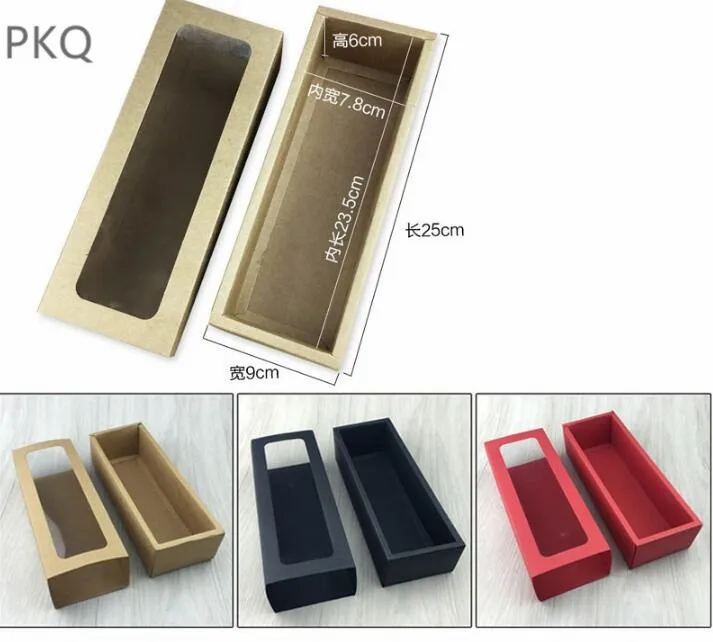 25x9x6cm DIY Macaron Cake Chocolate Boxes Kraft Paper Box For Packaging Baking packaging Supplies
25x9x6cm DIY Macaron Cake Chocolate Boxes Kraft Paper Box For Packaging Baking packaging Supplies