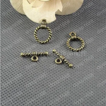 Free Shipping Wholesale DIY Antiqued Bronze Vintage Alloy Round Circle Ring OT Clasp Toggle Bracelet Handmade Accessories 48Sets
Free Shipping Wholesale DIY Antiqued Bronze Vintage Alloy Round Circle Ring OT Clasp Toggle Bracelet Handmade Accessories 48Sets