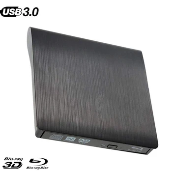 USB 3.0 Bluray External Optical Drive 3D Player BD-RE Burner Recorder DVD+/-RW DVD-RAM for Win XP/7/8/10 macbook Laptop PC
USB 3.0 Bluray External Optical Drive 3D Player BD-RE Burner Recorder DVD+/-RW DVD-RAM for Win XP/7/8/10 macbook Laptop PC
