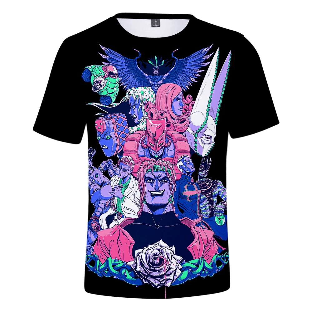 New 2019 Japanese comics JOJO's Bizarre Adventure t-shirt boy/girl personality t shirt Harajuku comics JOJO 3D T-shirt
New 2019 Japanese comics JOJO's Bizarre Adventure t-shirt boy/girl personality t shirt Harajuku comics JOJO 3D T-shirt