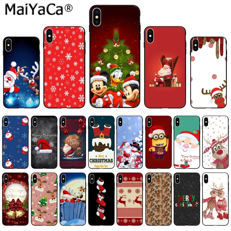 MaiYaCa TPU Cover Santa Claus Christmas happy New year Mickey's Christmas for iphone 11 pro 8 7 66S Plus X XS MAX 55S SE XR
MaiYaCa TPU Cover Santa Claus Christmas happy New year Mickey's Christmas for iphone 11 pro 8 7 66S Plus X XS MAX 55S SE XR