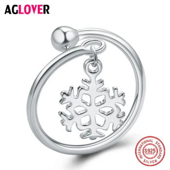 925 Sterling Silver Snowflake Ring Romantic Snow Flower Floral Finger Rings Women Jewelry Encircle
925 Sterling Silver Snowflake Ring Romantic Snow Flower Floral Finger Rings Women Jewelry Encircle