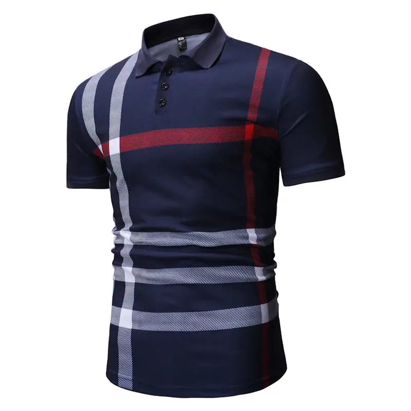 2019 Polo men's color matching striped POLO shirt men's short-sleeved lapel breathable POLO shirt casual men's clothing
2019 Polo men's color matching striped POLO shirt men's short-sleeved lapel breathable POLO shirt casual men's clothing