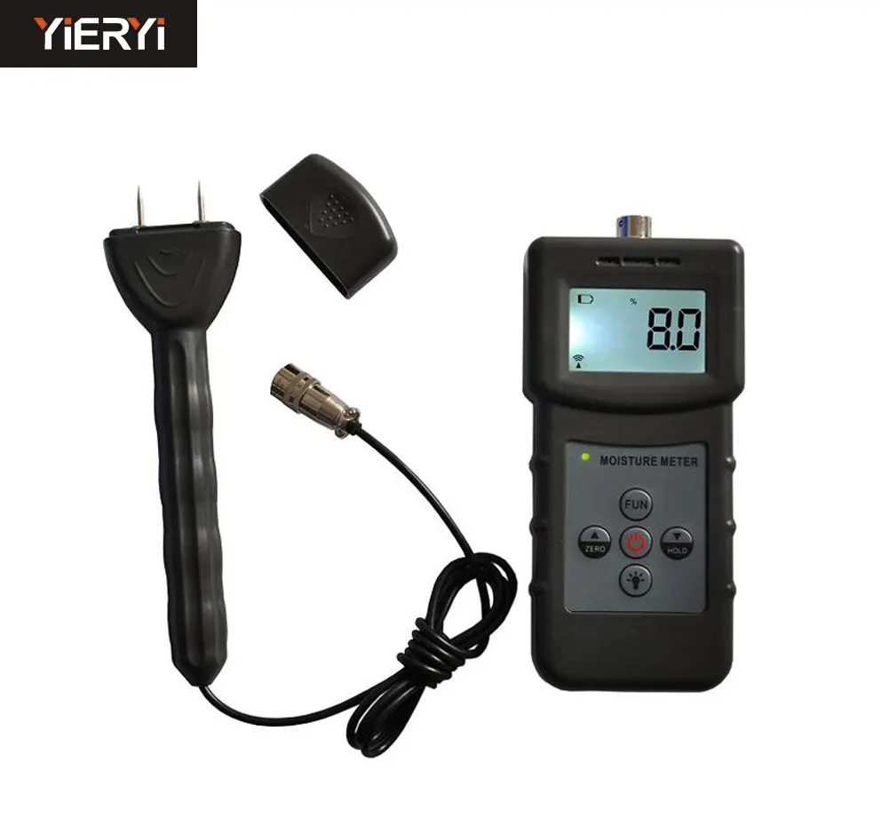 Portable MS360 Hygrometer double function moisture meter for wood, paper, bamboo products, Chinese herbal medicin
Portable MS360 Hygrometer double function moisture meter for wood, paper, bamboo products, Chinese herbal medicin