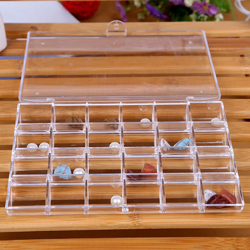 24 Grid Acrylic Makeup Organizer Display Stand Sundries Storage Box Case Sundry Jewelry Storage Tools Manicure Jewelry Box
24 Grid Acrylic Makeup Organizer Display Stand Sundries Storage Box Case Sundry Jewelry Storage Tools Manicure Jewelry Box