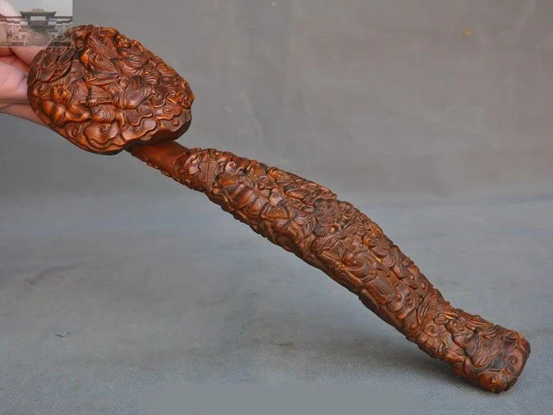 christmas Old Chinese Boxwood Wood Hand Carved Pine Longevity life god old man Statue Ruyi New Year
christmas Old Chinese Boxwood Wood Hand Carved Pine Longevity life god old man Statue Ruyi New Year