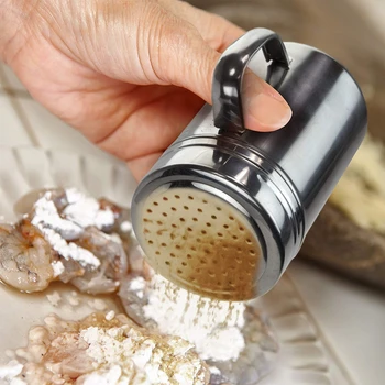 Seasoning Shaker 304 Stainless Steel Spice Bottle With Plastic Lid Spice Jar Kitchen Gadgets Spice Pepper Salt Sugar Can
Seasoning Shaker 304 Stainless Steel Spice Bottle With Plastic Lid Spice Jar Kitchen Gadgets Spice Pepper Salt Sugar Can