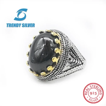 silver 925 fine jewelry man rings men accessories turquoise gemstone natural onyx agate wholesale TRENDY SILVER TCR438
silver 925 fine jewelry man rings men accessories turquoise gemstone natural onyx agate wholesale TRENDY SILVER TCR438