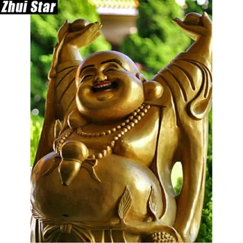 Zhui Star 5D DIY Diamond Painting "laughing Buddha" Embroidery Full Square Diamond Cross Stitch Mosaic Decor Gift
Zhui Star 5D DIY Diamond Painting "laughing Buddha" Embroidery Full Square Diamond Cross Stitch Mosaic Decor Gift