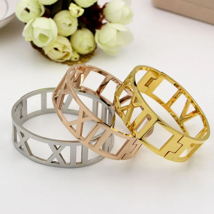 Martick 18mm Wide Bracelet 316L Stainless Steel Initial Fashion Hollow Out Bracelet For Women Jewelry B18
Martick 18mm Wide Bracelet 316L Stainless Steel Initial Fashion Hollow Out Bracelet For Women Jewelry B18