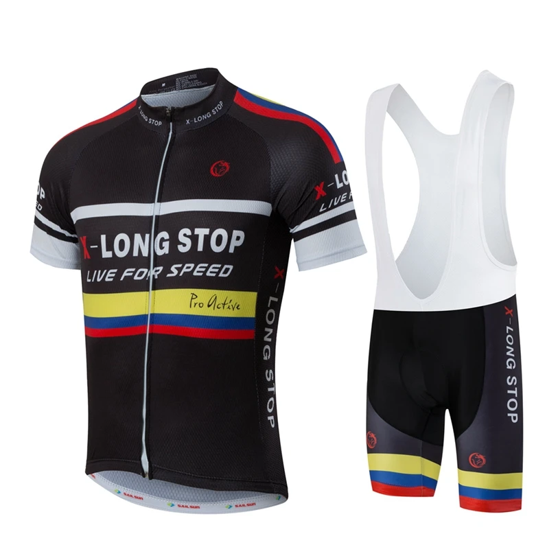 HOT Men MTB Cycling Clothing Summer bike Jersey Bib Shorts Black Male Outdoor Sports Pro team ropa Bicycle Top wear
HOT Men MTB Cycling Clothing Summer bike Jersey Bib Shorts Black Male Outdoor Sports Pro team ropa Bicycle Top wear
