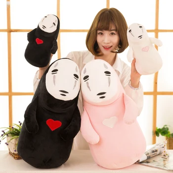 1pcs 50cm Spirited Away No Face Ghost Kaonashi Stuffed Plush toy Doll 3 colors Creative Anime Toy Baby Kids Children Gifts
1pcs 50cm Spirited Away No Face Ghost Kaonashi Stuffed Plush toy Doll 3 colors Creative Anime Toy Baby Kids Children Gifts