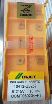 CCMT060204-FT JC215V DIJET Brand Carbide Inserts Japan brand for steel cast iron
CCMT060204-FT JC215V DIJET Brand Carbide Inserts Japan brand for steel cast iron