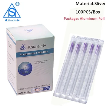 100 PCS 0.30 Silver Needle With Tube Disposable Acupuncture Needle Sterile Beauty Massager Practice Needle Health Care Tools
100 PCS 0.30 Silver Needle With Tube Disposable Acupuncture Needle Sterile Beauty Massager Practice Needle Health Care Tools