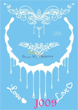 1pc Beautiful Love Necklace Tattoo White Henna Temporary Tattoo Choker Waterproof Tattoo Sticker Women Wedding Fake Jewelry Tato
1pc Beautiful Love Necklace Tattoo White Henna Temporary Tattoo Choker Waterproof Tattoo Sticker Women Wedding Fake Jewelry Tato
