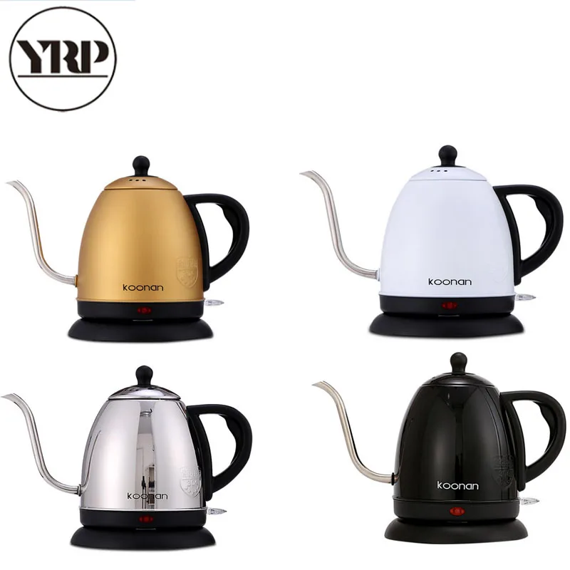 YRP Stainless Steel Electric Kettle Coffee Drip Long Gooseneck Spout Pour Over Induction Pot Espresso Coffee Tea For Barista
YRP Stainless Steel Electric Kettle Coffee Drip Long Gooseneck Spout Pour Over Induction Pot Espresso Coffee Tea For Barista