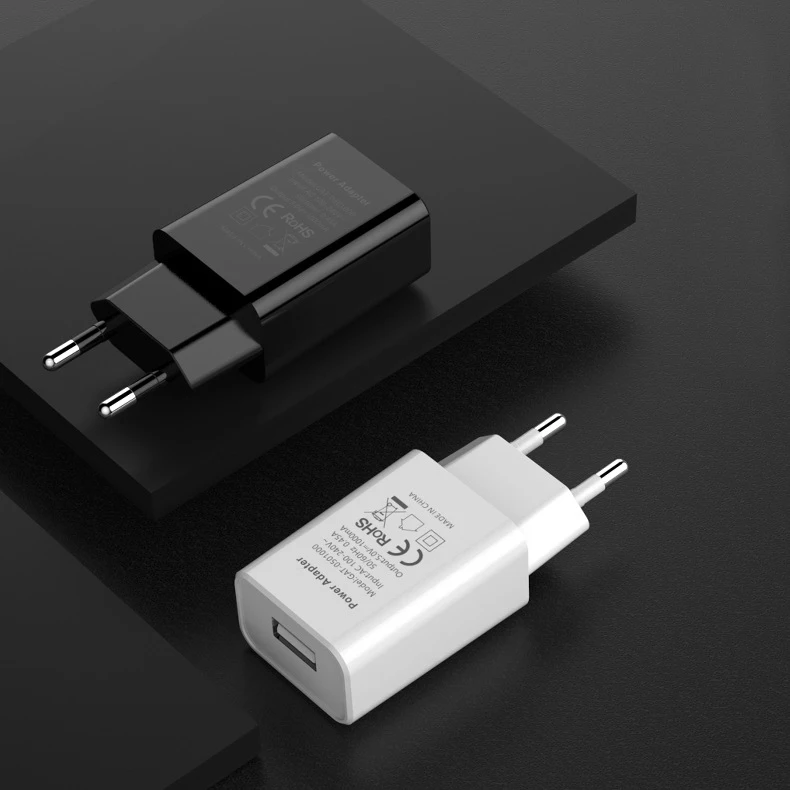 EU plug Charger Adapter USB Wall Charger Potable Mobile phone Charger for iPhone Android phones Tablets Travel Charger
EU plug Charger Adapter USB Wall Charger Potable Mobile phone Charger for iPhone Android phones Tablets Travel Charger