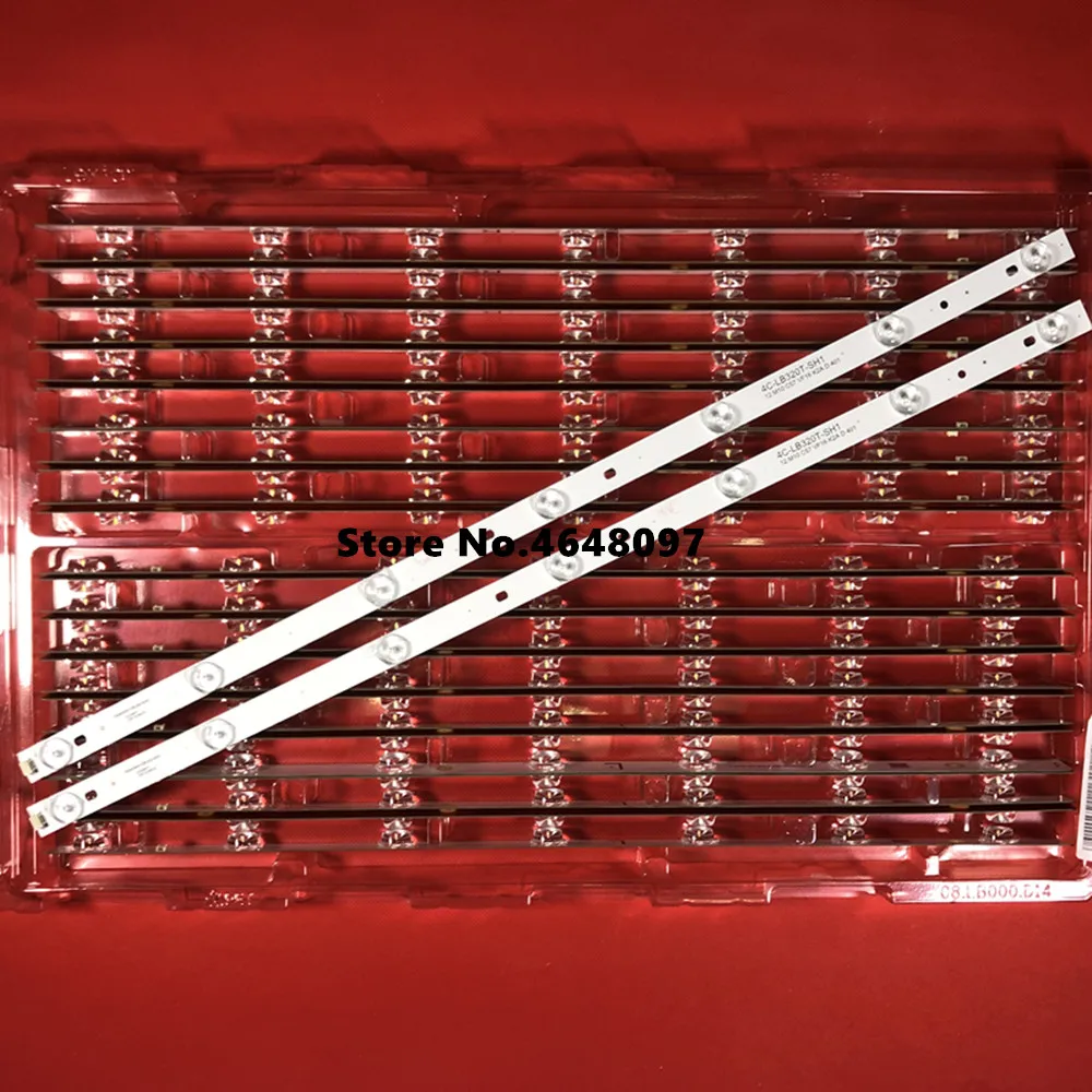1set=3pcsNew Original LED Strip For T CL ROWA PB08D606173BL052-002H 4C-LB320T-SH1 32L20 32L21 32L31 32S210 L32F3309B 32L53 32L51
1set=3pcsNew Original LED Strip For T CL ROWA PB08D606173BL052-002H 4C-LB320T-SH1 32L20 32L21 32L31 32S210 L32F3309B 32L53 32L51