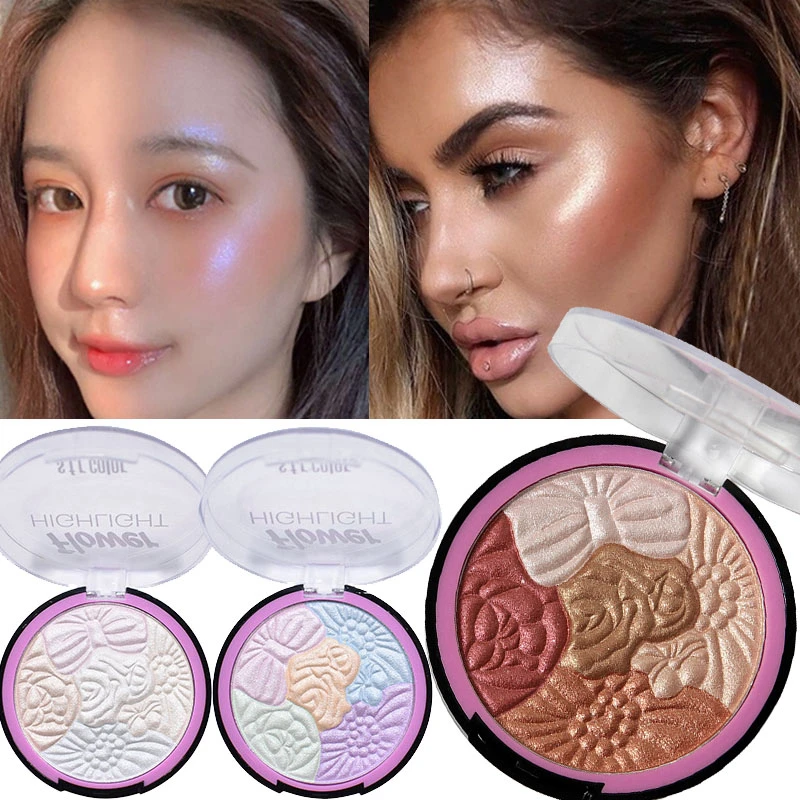 Face Highlighter Palette Illuminator Body Shimmer Glow High Lighter Powder Rainbow Brightening Facial Bronzing Makeup
Face Highlighter Palette Illuminator Body Shimmer Glow High Lighter Powder Rainbow Brightening Facial Bronzing Makeup