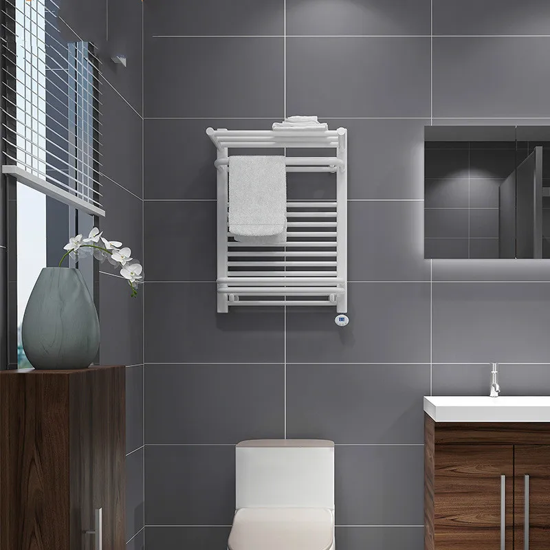 NZ03 LED display Low-carbon steel Intelligent electric heating towel drying rack Electric towel rack Bathroom tools
NZ03 LED display Low-carbon steel Intelligent electric heating towel drying rack Electric towel rack Bathroom tools