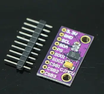Free Shipping! BMX055 IMU sensor 9DoF precision integrated 9-axis attitude sensor SPI / I2C module sensor
Free Shipping! BMX055 IMU sensor 9DoF precision integrated 9-axis attitude sensor SPI / I2C module sensor