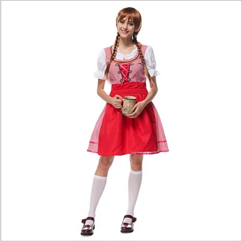 2016 new hot Party Cosplay Carnival Maid Costumes For Women Octoberfest Bavarian Oktoberfest German Beer Girl Costumes M L XL
2016 new hot Party Cosplay Carnival Maid Costumes For Women Octoberfest Bavarian Oktoberfest German Beer Girl Costumes M L XL