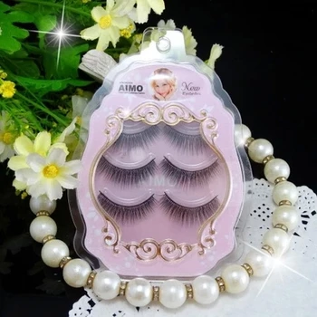 Fastest Shipping Makeup Woman Natural Bushy Cross Handmade False Eyelashes Fiber Transparent Stem 
Fastest Shipping Makeup Woman Natural Bushy Cross Handmade False Eyelashes Fiber Transparent Stem