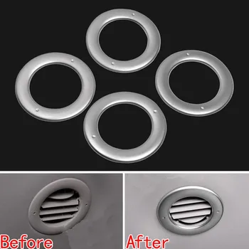 BBQ@FUKA 4pcs Chrome ABS Plastic Inside Rear Top Air Condition Vent Outlet Cover Trim For Ford Edge 2016 2017 Style Accessories
BBQ@FUKA 4pcs Chrome ABS Plastic Inside Rear Top Air Condition Vent Outlet Cover Trim For Ford Edge 2016 2017 Style Accessories