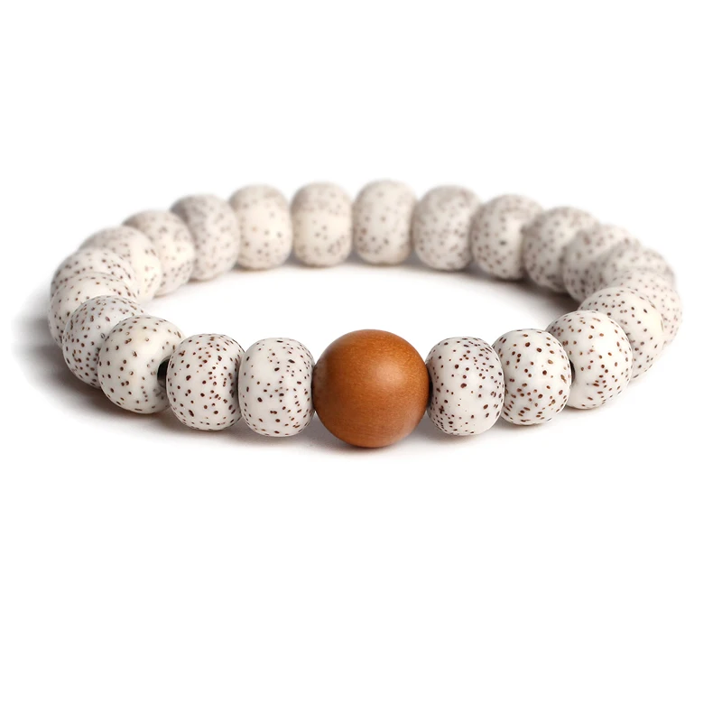 Natural Bodhi Seed with Sandalwood Handmade Beaded Stretch Bracelet Women Buddhist Yoga Meditation Men Chakra Zen Jewelry
Natural Bodhi Seed with Sandalwood Handmade Beaded Stretch Bracelet Women Buddhist Yoga Meditation Men Chakra Zen Jewelry