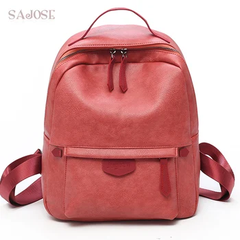 Women PU Leather Backpack High Quality Women's Shoulder Student Bag Female Fashion Red School Bag Backpacks Drop Shipping
Women PU Leather Backpack High Quality Women's Shoulder Student Bag Female Fashion Red School Bag Backpacks Drop Shipping