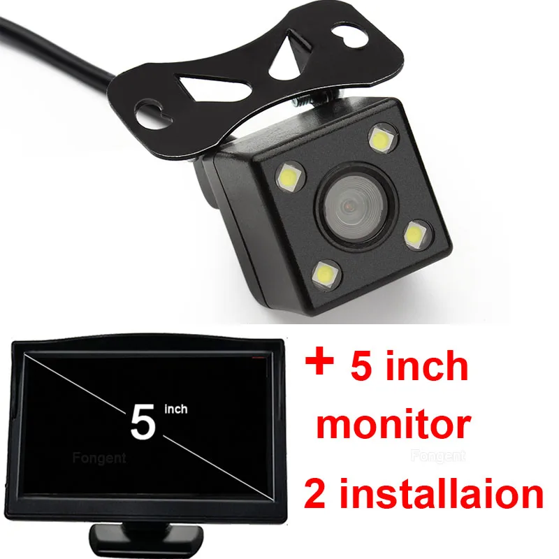 Car Auto Parking Assistance CCD Rear View Camera With Auxiliary Guiding Line Backup Parking + HD 4.3" 5" Color LCD Car Monitor
Car Auto Parking Assistance CCD Rear View Camera With Auxiliary Guiding Line Backup Parking + HD 4.3" 5" Color LCD Car Monitor
