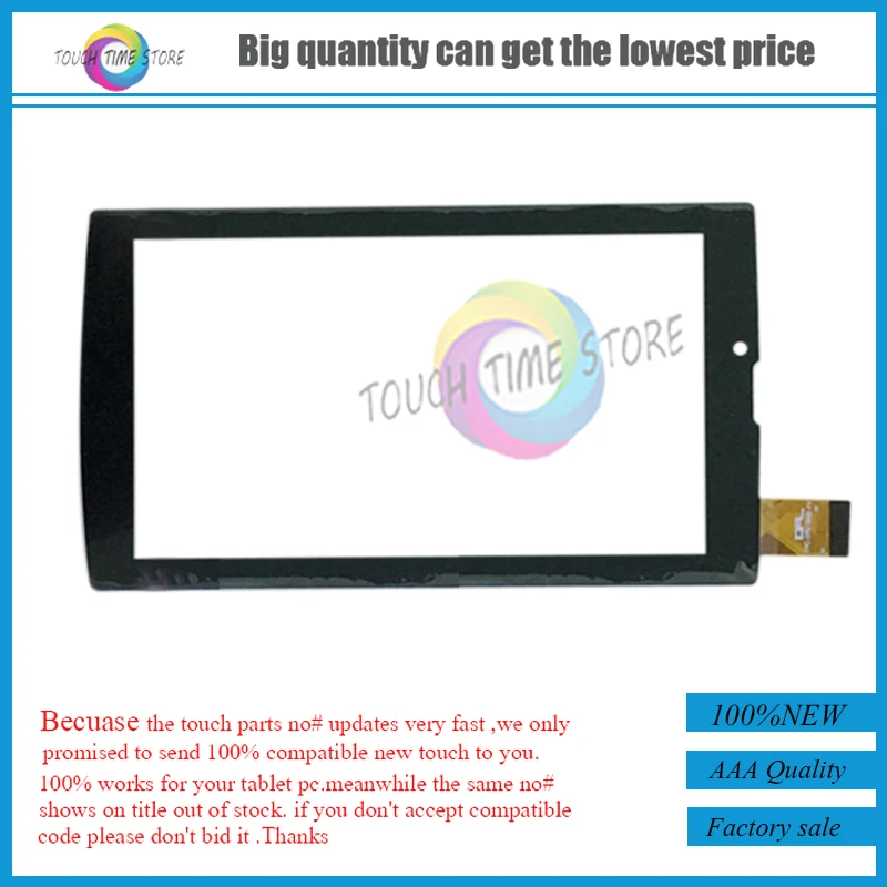 New For 7" fpc-dp070002-f1 Tablet touch screen panel Digitizer Glass Sensor Replacement Free Shipping
New For 7" fpc-dp070002-f1 Tablet touch screen panel Digitizer Glass Sensor Replacement Free Shipping