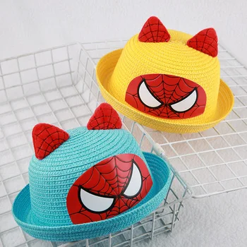 Children's straw hat sun visor boy and girl baby spring and summer cool hat curling cartoon outdoor travel baby beach hat caps
Children's straw hat sun visor boy and girl baby spring and summer cool hat curling cartoon outdoor travel baby beach hat caps